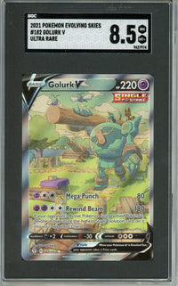 Pokemon Graded: Golurk V SGC 8.5