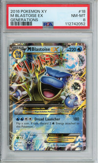 Pokemon Graded: MBlastoise EX PSA 8