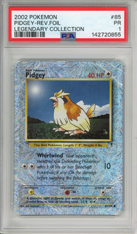 Pokemon Graded: Pidgey 85/110 Legendary Collections (2002) Reverse Holo PSA 1