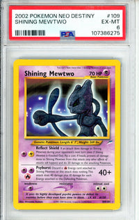 Pokemon Graded: Shining Mewtwo PSA 6