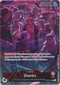 One Piece Single: Shanks Leader Alt Art OP09-001 2nd Anniversary Set LP
