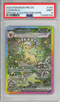 Pokemon Graded: Leafeon ex PSA 9