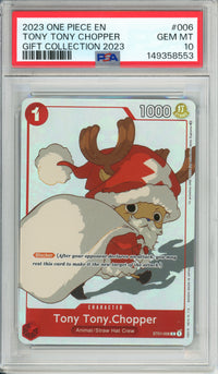 Pokemon Graded: Tony Tony Chopper ST01-006 Gift Collection 2023 PSA 10