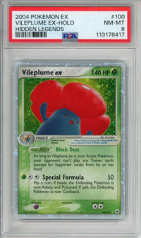 Pokemon Graded: Vileplume ex PSA 8