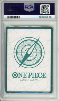 One Piece Graded: Don!! Card Shanks Gold PRB02 (2025) PSA 10
