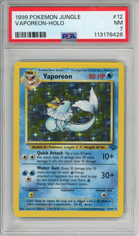 Pokemon Graded: Vaporeon PSA 7