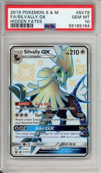 Pokemon Graded: Silvally GX SV79/SV94 Hidden Fates (2019) Full Art PSA 10