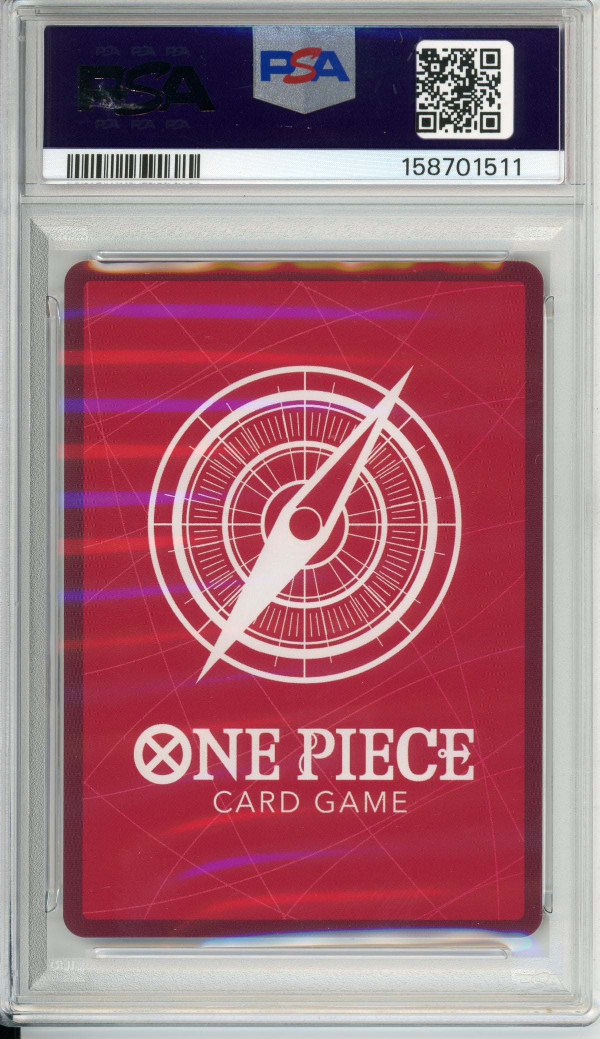 One Piece Graded: Uta Leader OP06-001 Extra Booster Special Rare PSA 10