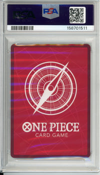 One Piece Graded: Uta Leader OP06-001 Extra Booster Special Rare PSA 10