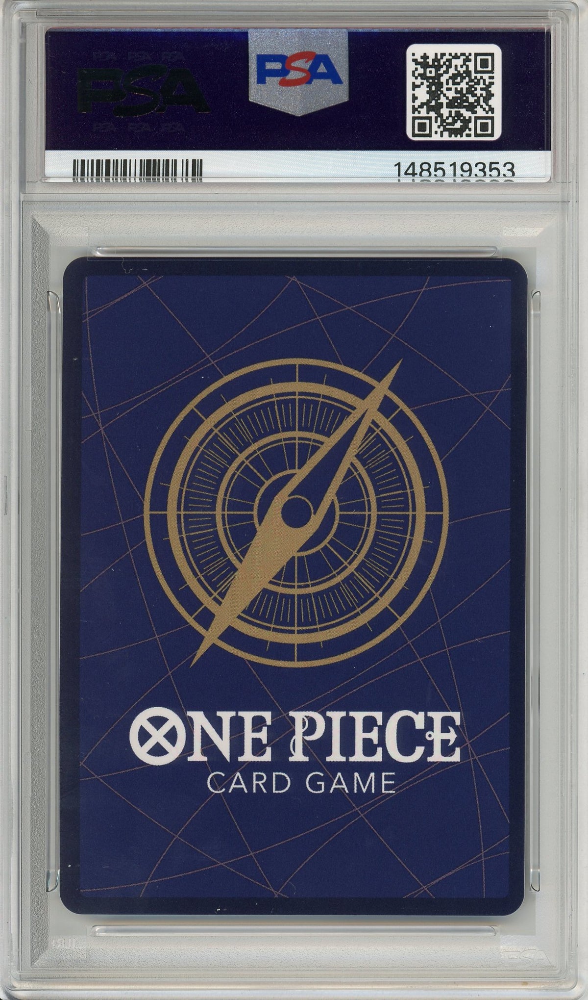 One Piece Graded: Monkey D. Luffy ST21-014 3rd Anniversary CP Pack PSA 8