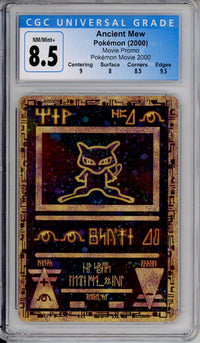 Pokemon Graded: Ancient Mew Movie Promo (2000) Holo CGC 8.5