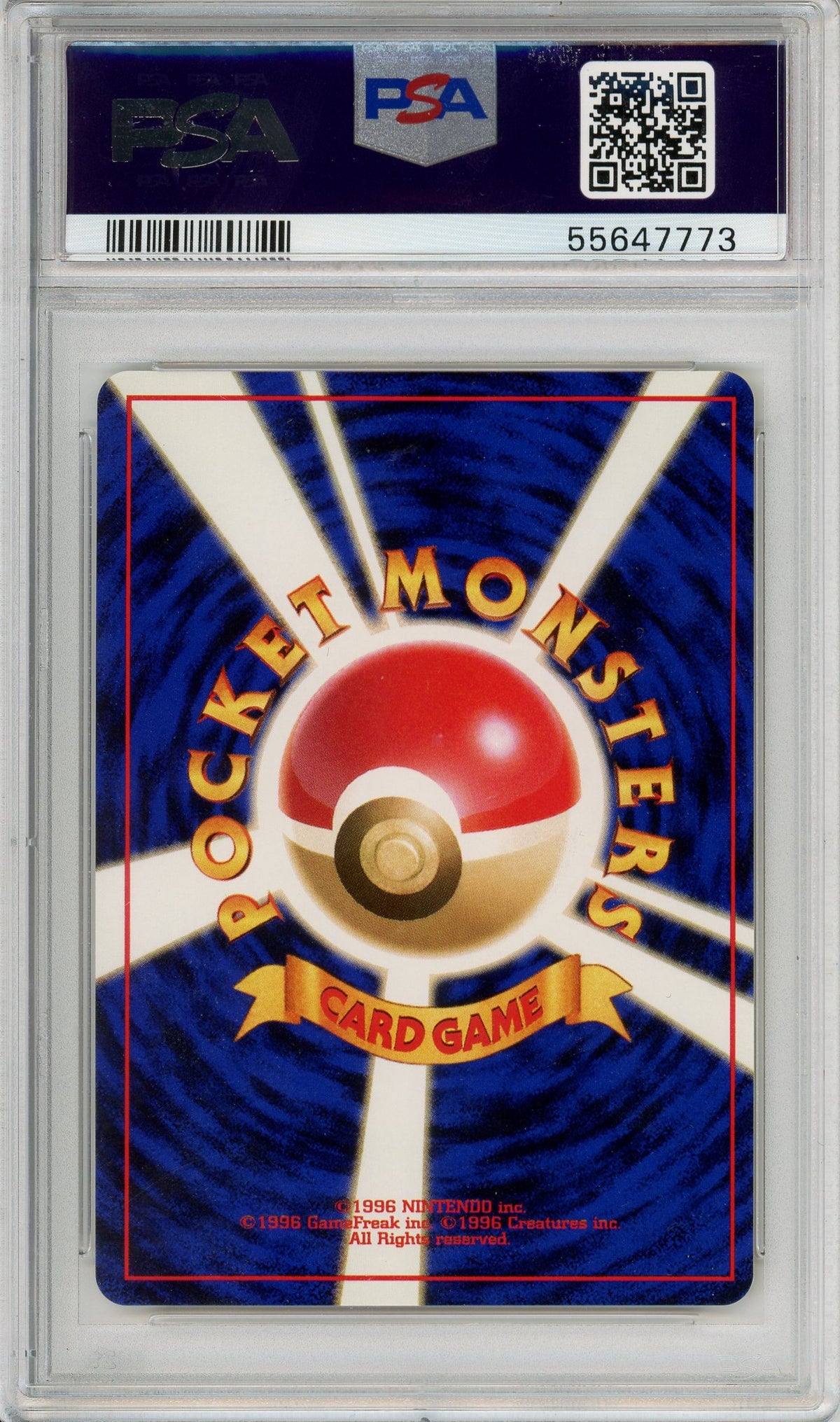 Pokemon Graded: JP Quilava PSA 9