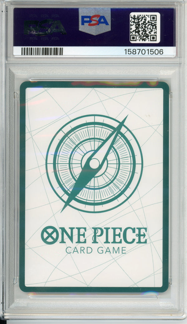 One Piece Graded: Don!! Card Zoro Gold PRB01 PSA 10
