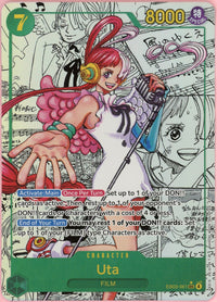 One Piece Single: Uta Manga Alt Art EB03-061 Extra Booster Heroines Edition NM