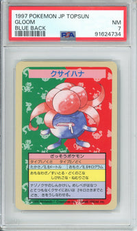 Pokemon Graded: Gloom Blue Back PSA 7