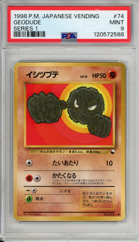 Pokemon Graded: JP Deodude #74 Vending Series I (1998) PSA 9