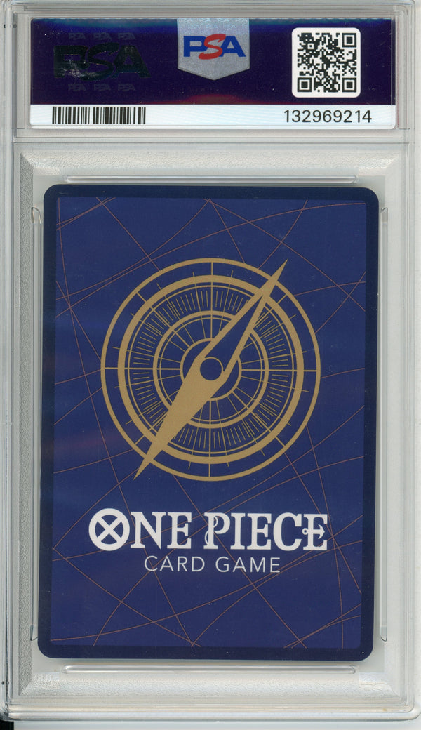 One Piece Graded: Monkey D. Luffy OP05-119 3rd Anniversary Gold PSA 10