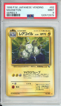 Pokemon Graded: JP Magneton #82 Vending Series II (1998) PSA 9