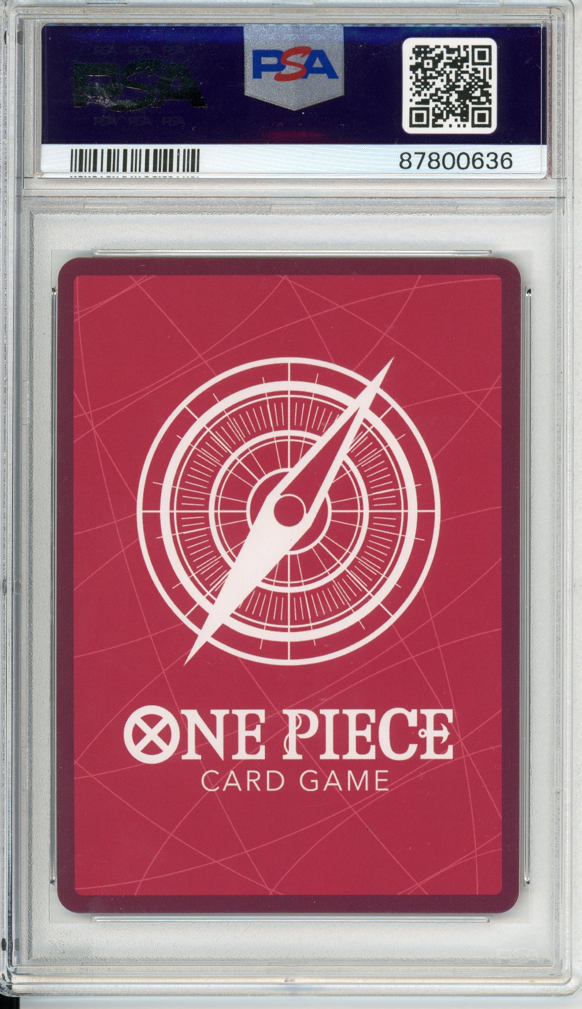 One Piece Graded: Monkey D. Luffy OP01-003 Alt Art Errata (2022) PSA 10