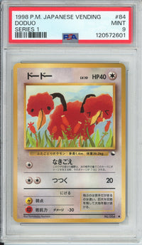 Pokemon Graded: JP Doduo #84 Vending Series I (1998) PSA 9