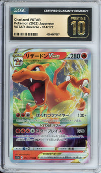 Pokemon Graded: JP Charizard VSTAR CGC Pristine 10
