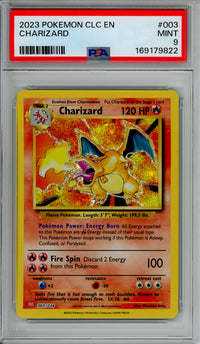 Pokemon Graded: Charizard 3/34 Classic Charizard Deck (2023) Holo PSA 9