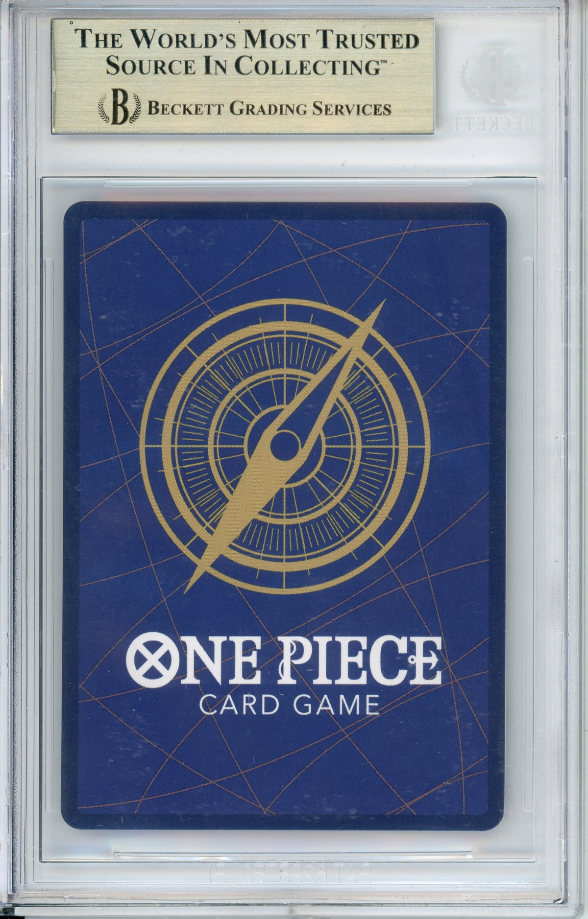 One Piece Graded: Monkey D. Luffy OP05-119 Manga Alternate Art Beckett 10