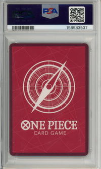 One Piece Graded: Monkey D. Garp OP02-002 Leader Alternate Art PSA 10