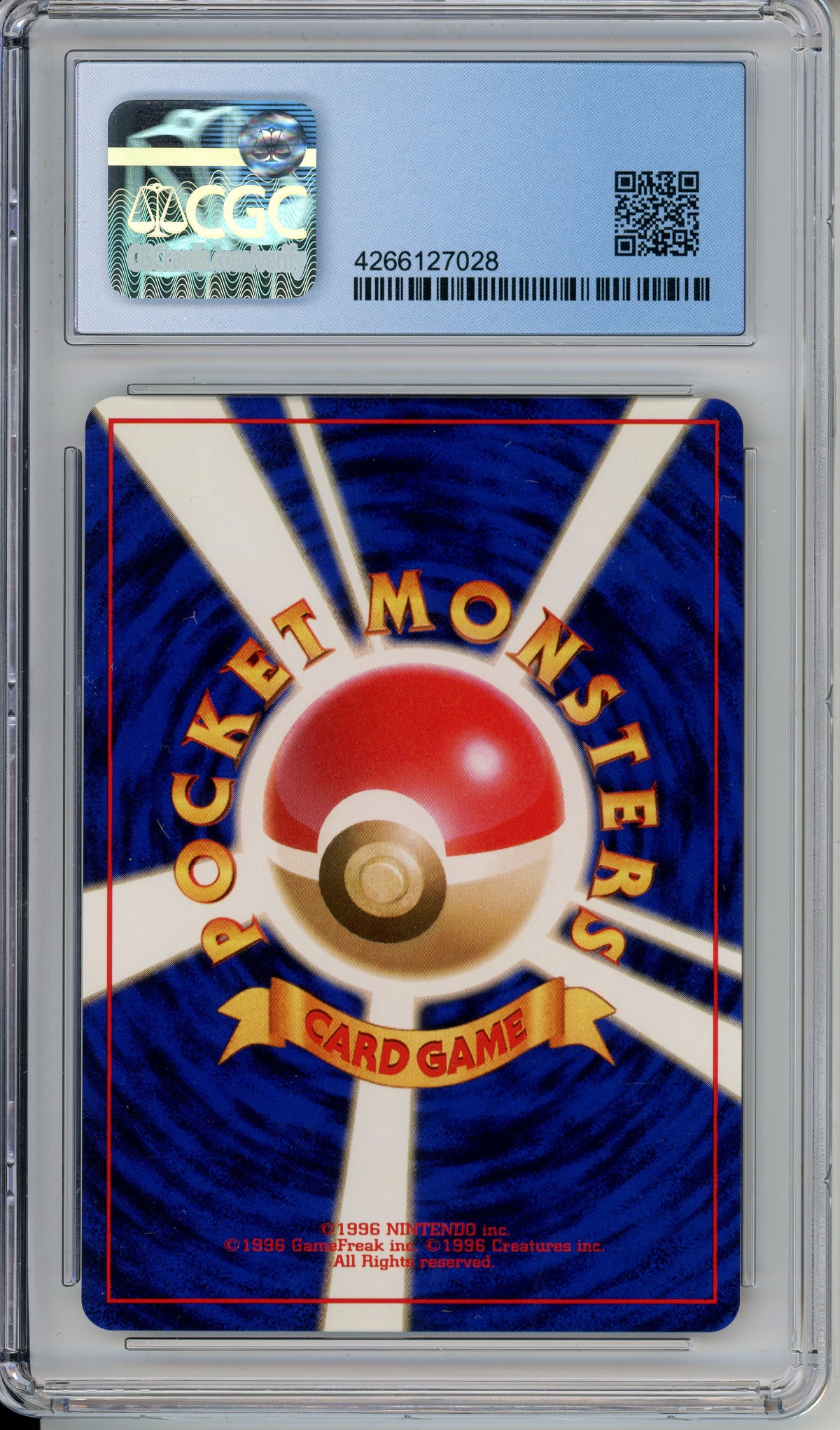 Pokemon Graded: JP Sabrina's Gengar #94 Challenge From The Darkness (1999) CGC 8