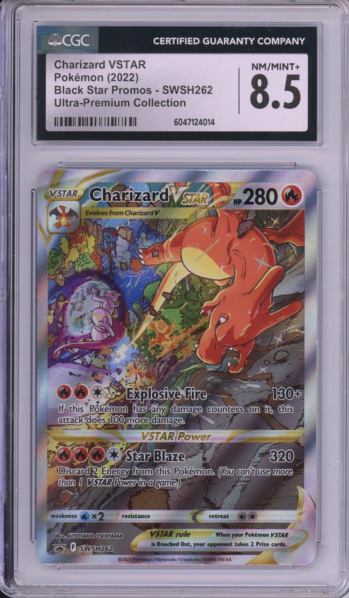 Pokemon Graded: Charizard VSTAR CGC 8.5