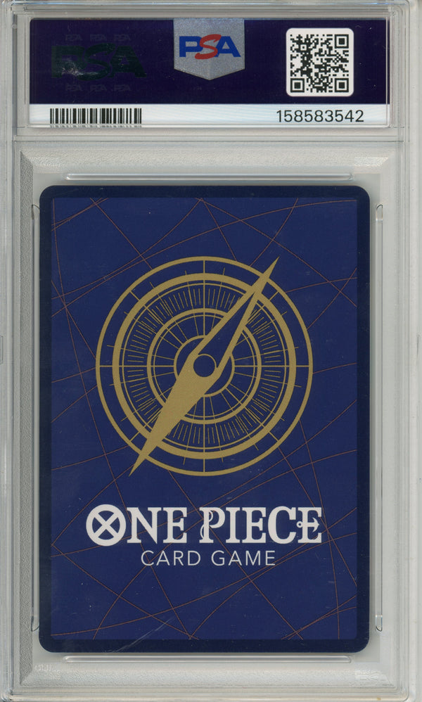 One Piece Graded: Shanks OP06-007 Special Alternate Art (2025) PSA 10