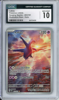 Pokemon Graded: Latios CGC 10