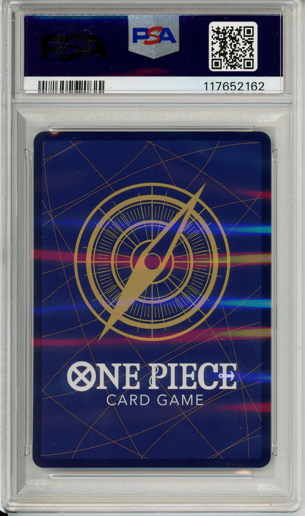 One Piece Graded: Luffy Manga Alt Art EB02-061 Extra Booster 25th Collection PSA 10
