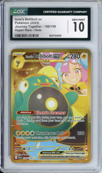 Pokemon Graded: Iono's Bellibolt ex CGC 10