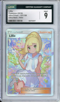 Pokemon Graded: Lillie CGC 9