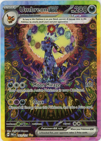 Pokemon Single: Umbreon 161/131 Prismatic Evolutions SIR Holo NM