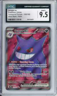 Pokemon Graded: Gengar ex CGC 9.5