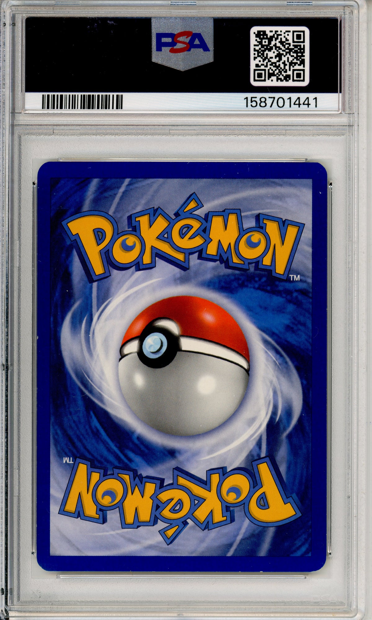 Pokemon Graded: Cyndaquil 54/115 Unseen Forces (2005) Reverse Foil PSA 7