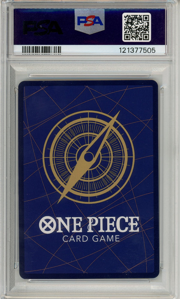 One Piece Graded: Monkey D. Luffy Manga Alt Art OP11-118 A Fist of Divine Speed PSA 10