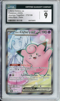 Pokemon Graded: Lillie's Clefairy CGC 9