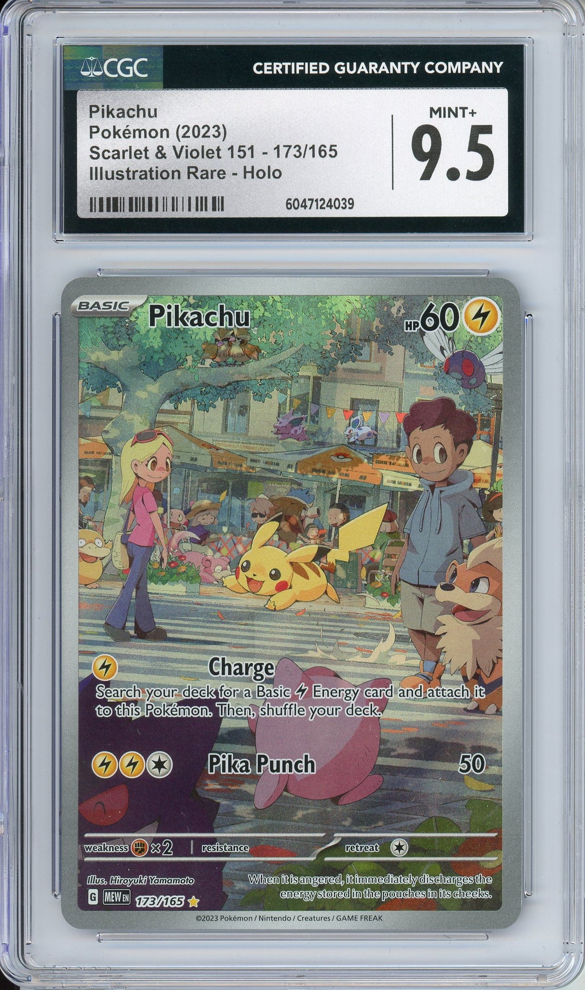 Pokemon Graded: Pikachu CGC 9.5