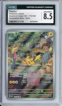 Pokemon Graded: Pikachu CGC 8.5
