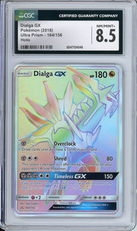 Pokemon Graded: Dialga GX CGC 8.5