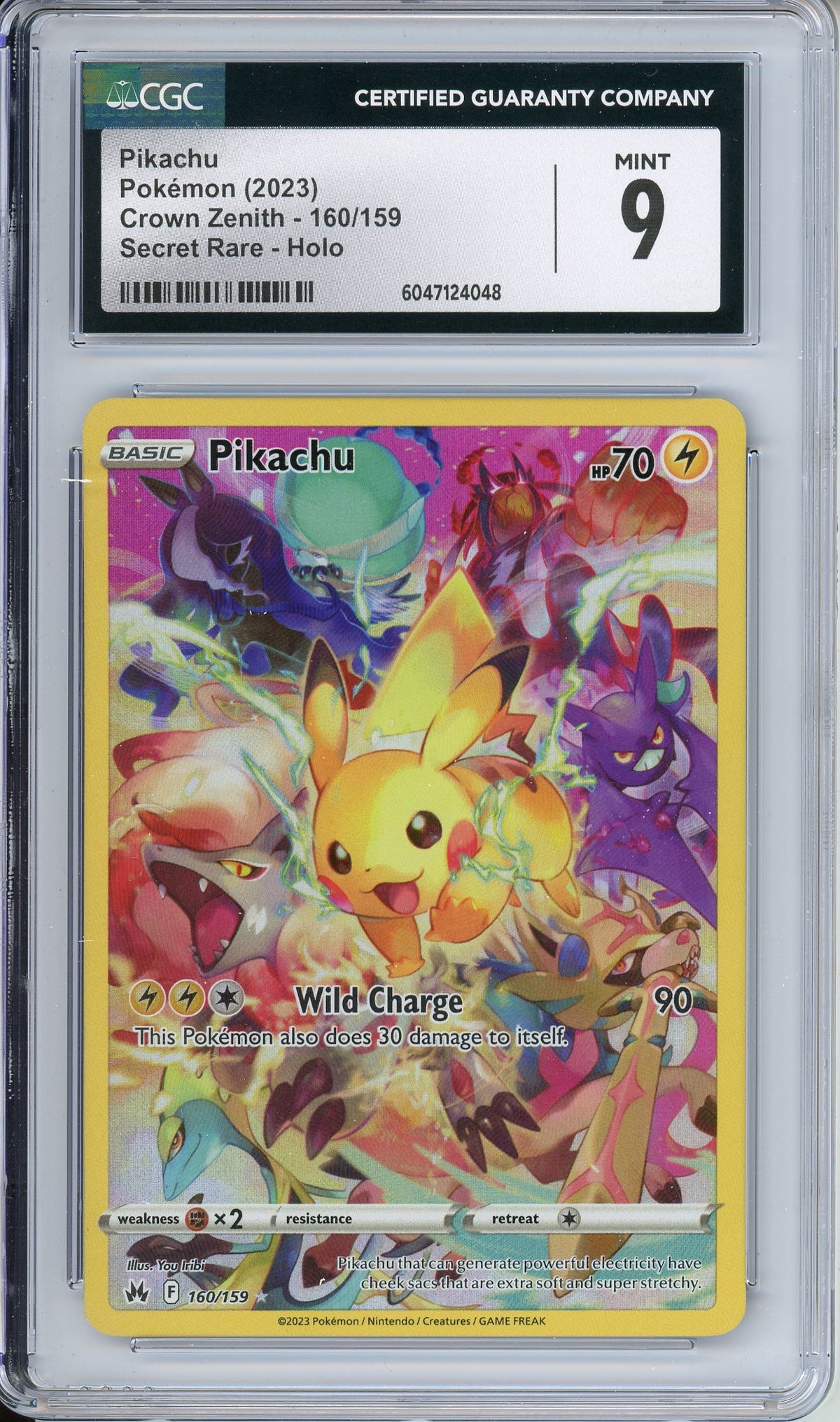 Pokemon Graded: Pikachu CGC 9