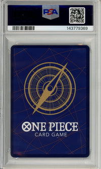One Piece Graded: Gol D. Roger Wanted Poster OP09-118 Carrying On His Will PSA 10