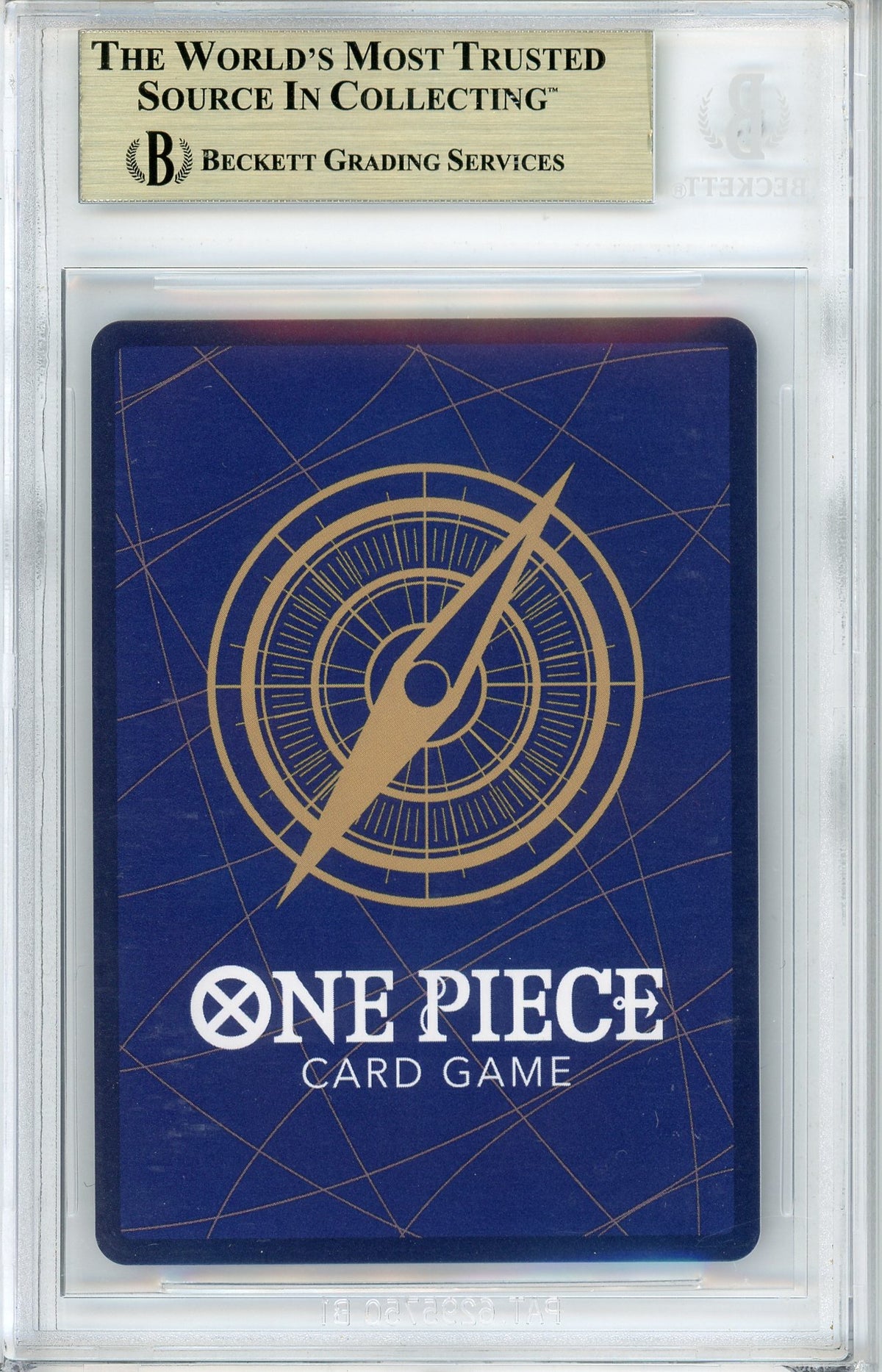 One Piece Graded: JP Buggy Manga Alt Art OP09-051 Emperors In The New World Beckett 10