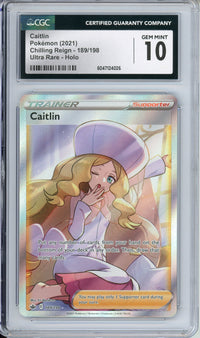 Pokemon Graded: Caitlin CGC 10