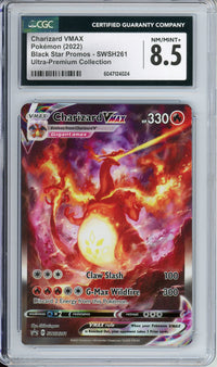 Pokemon Graded: Charizard VMAX CGC 8.5