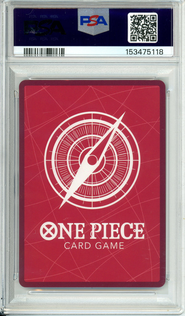 One Piece Graded: Shanks Leader Alt Art OP09-001 2nd Anniversary Set PSA 10