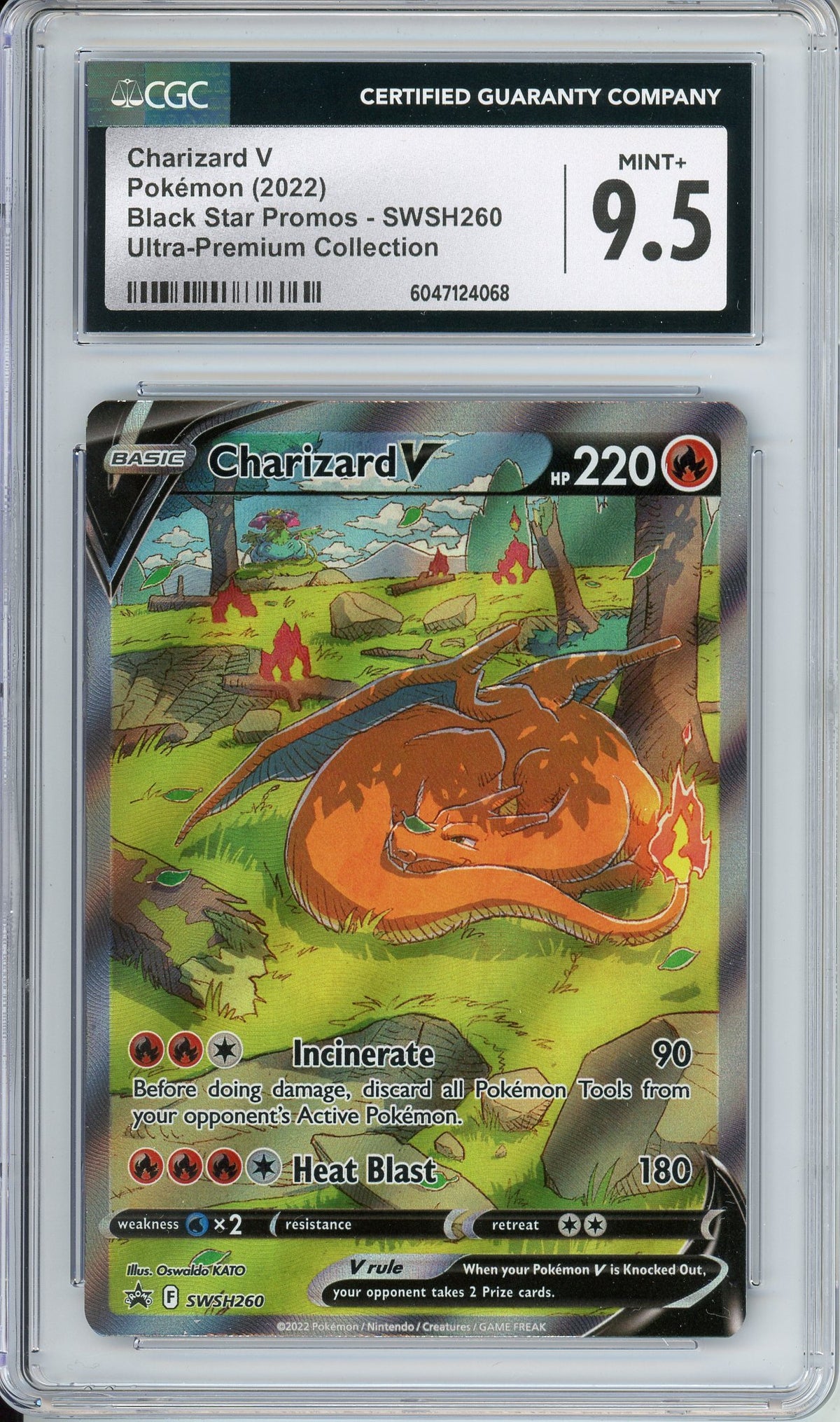 Pokemon Graded: Charizard V CGC 9.5